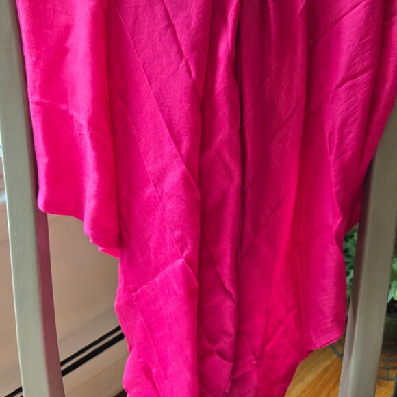 Jean Pierre Klifa Hot Pink Scarf Wrap NWT - Picture 5 of 5
